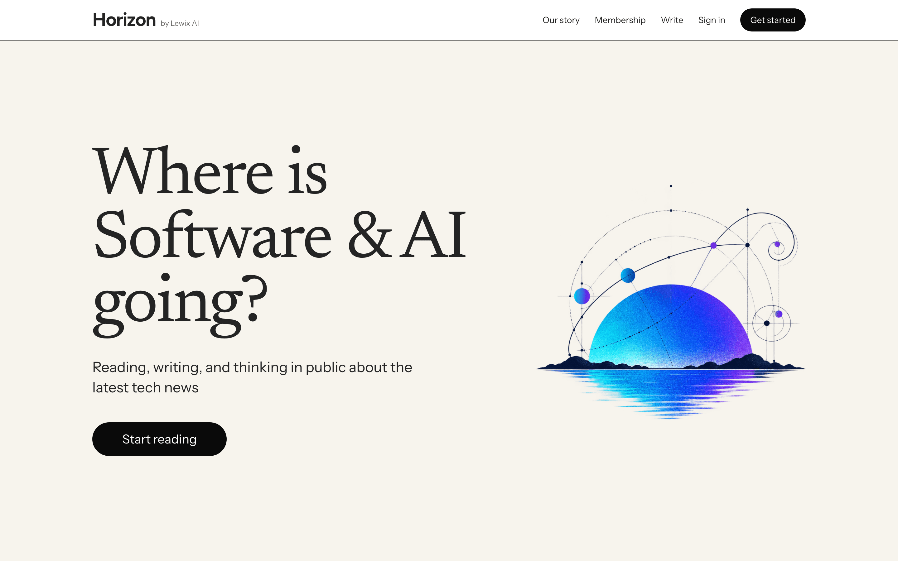 The Horizon publishing platform
